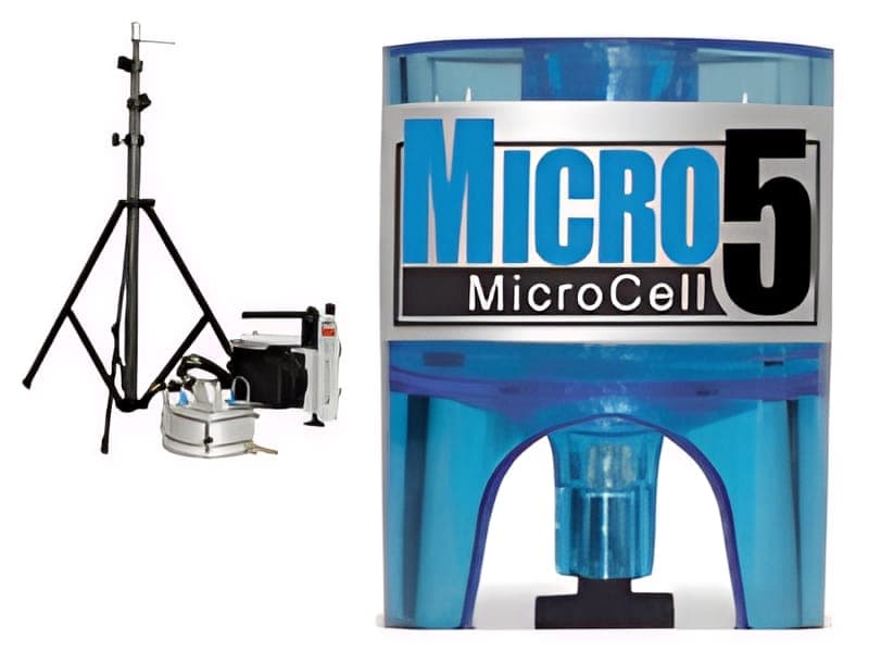 Air-O-Cell cassette used for indoor mould spore sampling